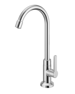 Torneira Bica Alta para Mesa Cromada – Gali