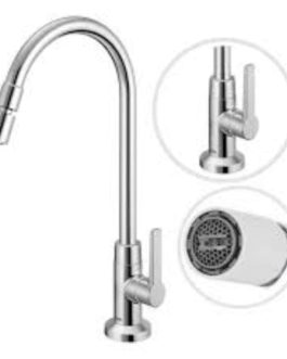 Torneira Bica Alta para Mesa Cromada – Gali