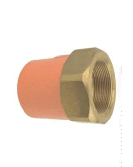 Luva de Transição FF CPVC Fire – 2″ X 2″