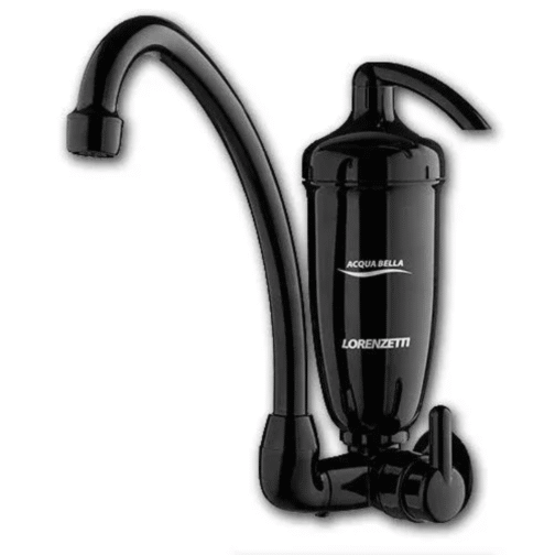 TORNEIRA C/FILTRO ACQUABELLA PARED BLACK