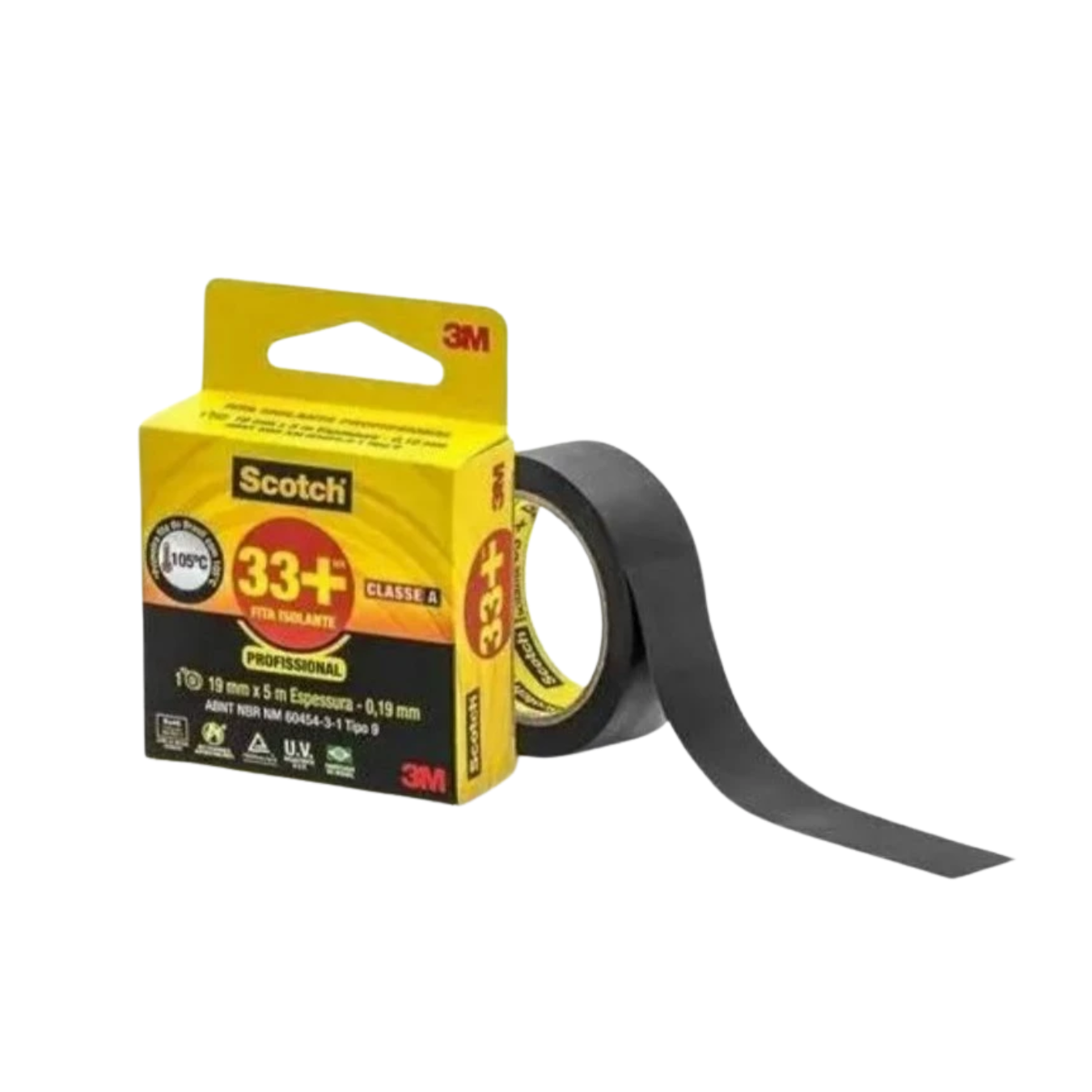 FITA ISOLANTE SCOTCH 33+ 19MMX10M