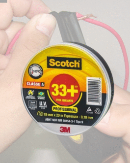 FITA ISOLANTE SCOTCH 33+ – 19MM X 10M