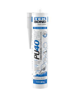 ADESIVO PU40 FIX BRANCO – 387G / 280ML