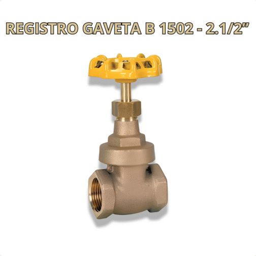 REGISTRO GAVETA B 1502 2.1/2"