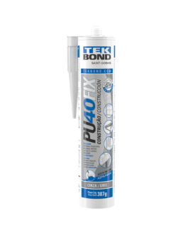 ADESIVO PU40 FIX CINZA 387G/280ML