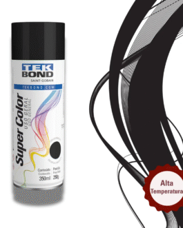 TINTA SPRAY ALTA TEMP PRETO FOSCO 350ML
