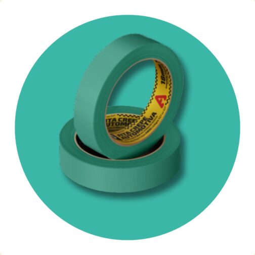 FITA CREPE 18MM X 50MT AUTOMOTIVA VERDE