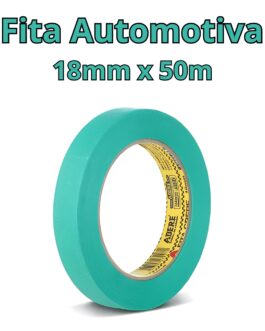 FITA CREPE 18MM X 50MT AUTOMOTIVA VERDE