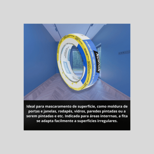 FITA CREPE 18MM X 50M USO GERAL