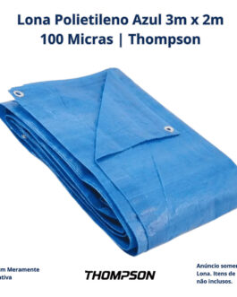 LONA POLIETILENO AZUL 3 X 2M