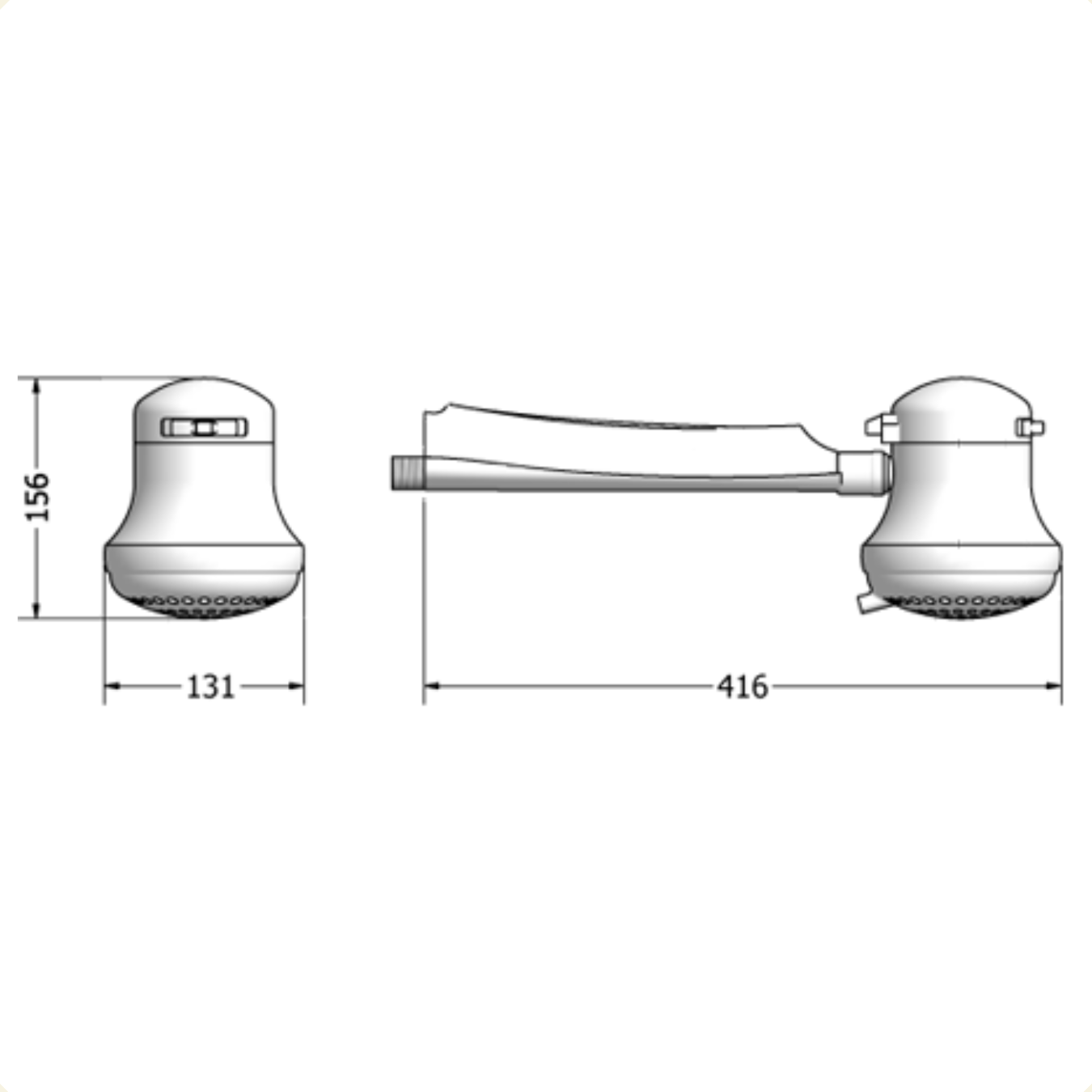 DUCHA MAXI ULTRA 3 TEMPERATUR 127V/5500W