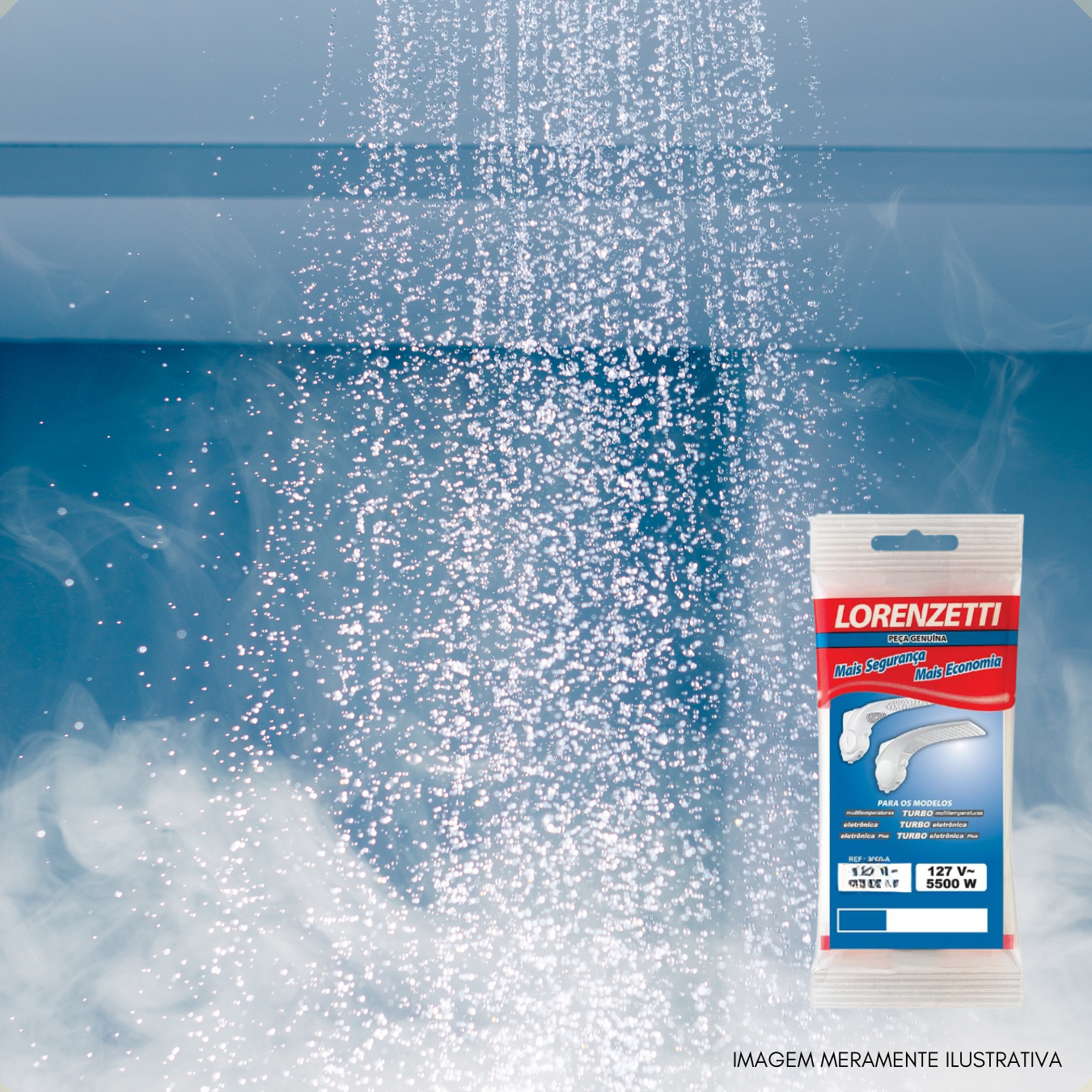 RESISTENCIA 127V 5500W DUO SHO 3060-A