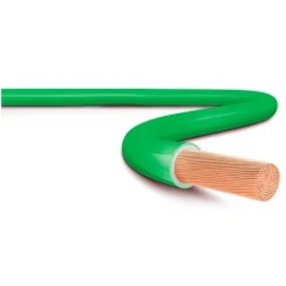 CABO FLEXIVEL 750V 6,0MM VERDE