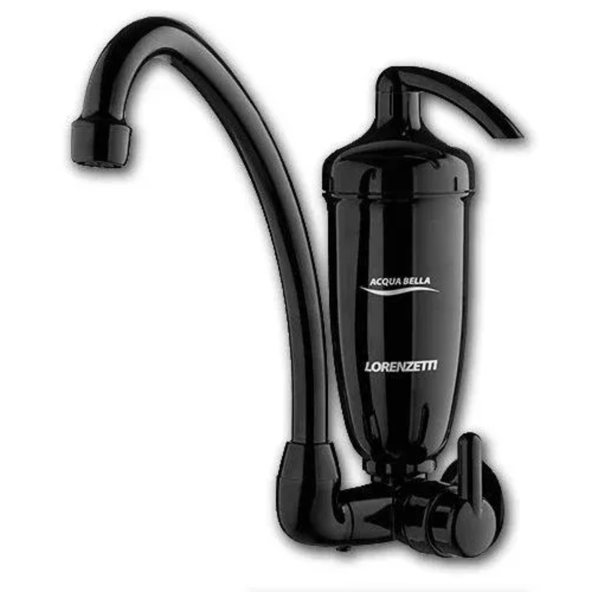 TORNEIRA C/FILTRO ACQUABELLA PARED BLACK