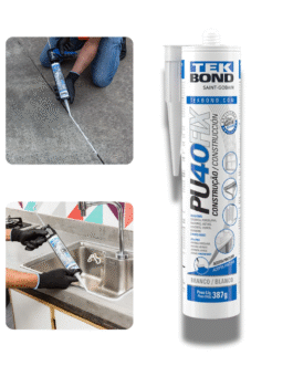ADESIVO PU40 FIX BRANCO – 387G / 280ML