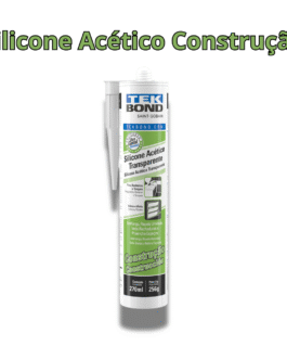 SILICONE ACÉTICO CONSTRUÇÃO TRANSPARENTE – 256G