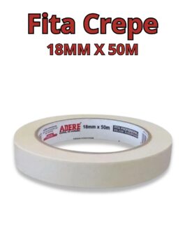 FITA CREPE 18MM X 50M USO GERAL