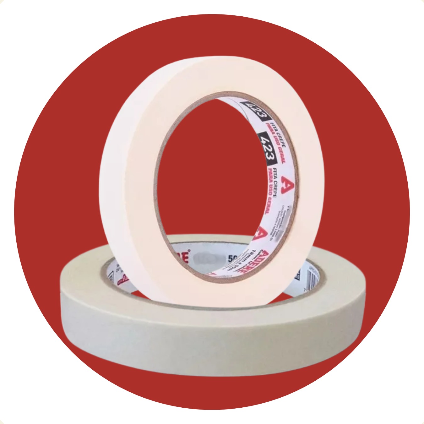 FITA CREPE 24MM X 50M USO GERAL