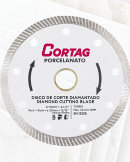 DISCO DIAMANTADO TURBO PORCELANATO 110MM