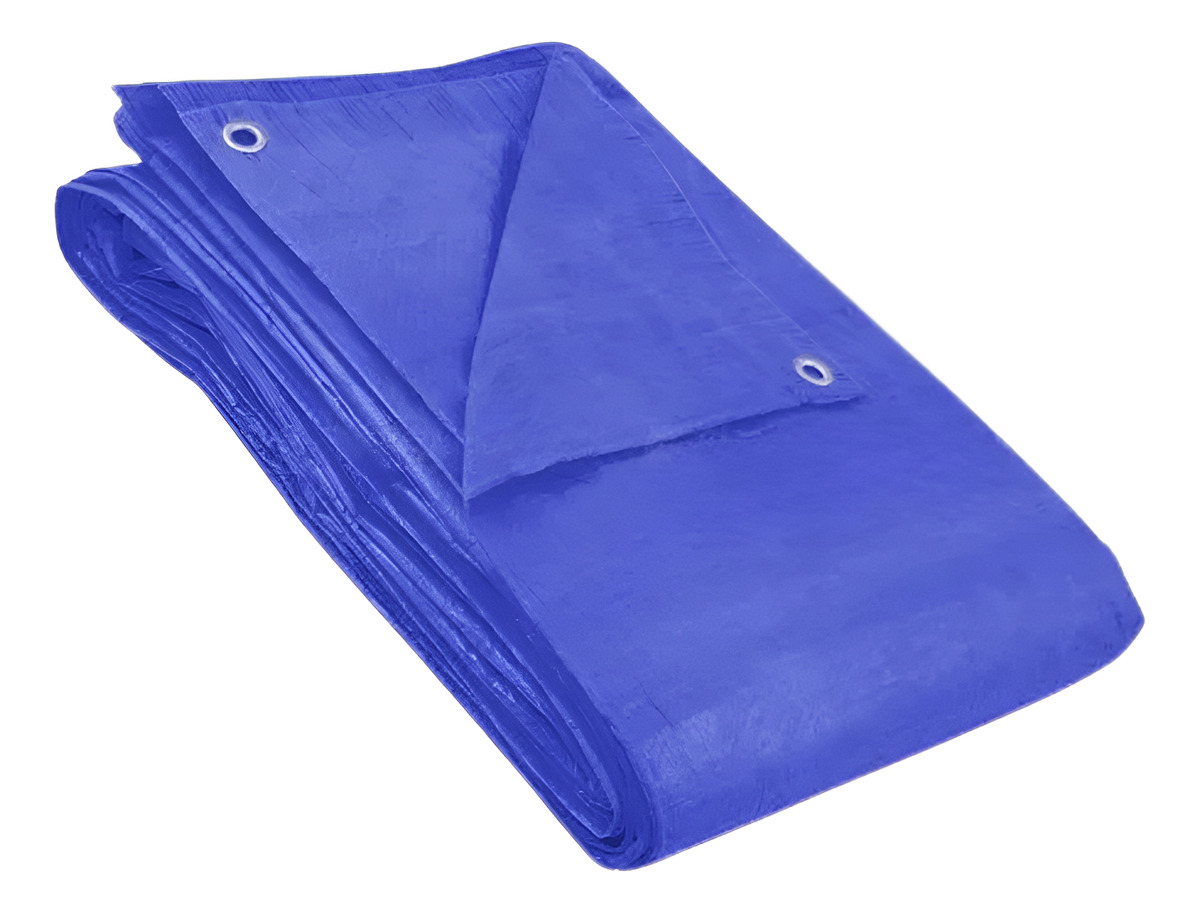 LONA POLIETILENO AZUL 4 X 3M