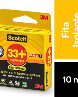 FITA ISOLANTE SCOTCH 33+ – 19MM X 10M
