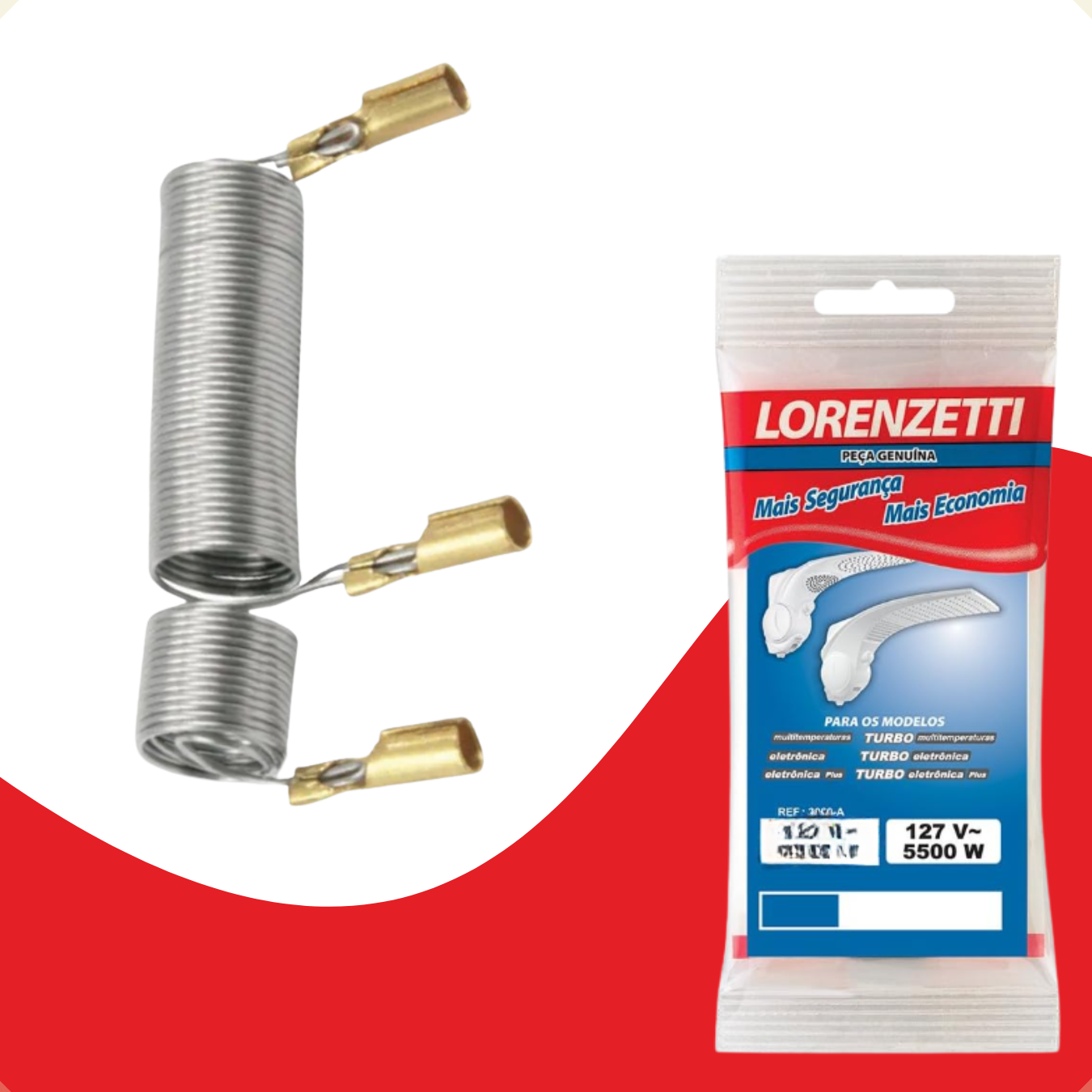 RESISTENCIA 127V 5500W DUO SHO 3060-A