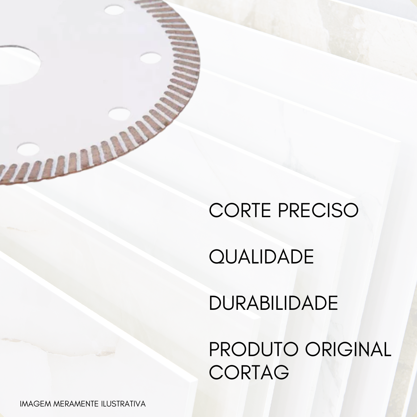 DISCO DIAMANTADO TURBO PORCELANATO 110MM