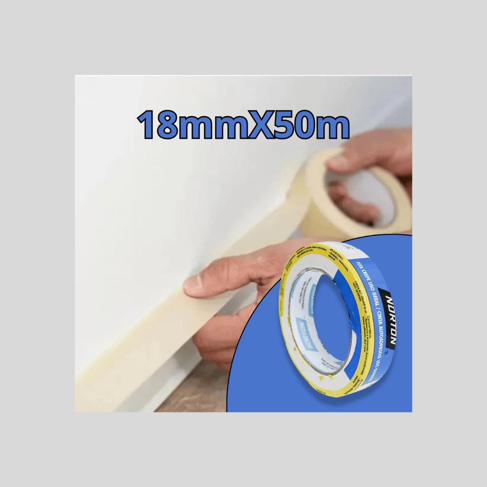 FITA CREPE 18MM X 50M USO GERAL